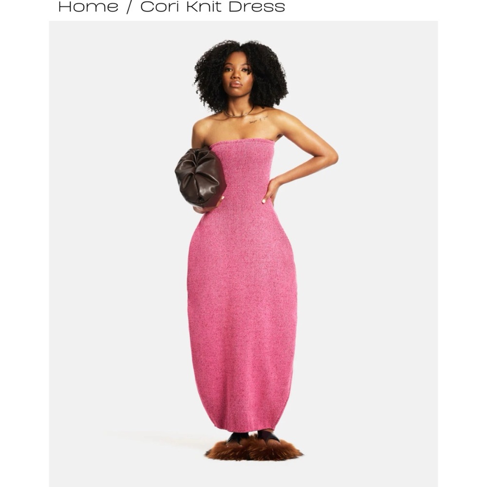 HANIFA CORI KNIT MAXI DRESS NWT SZ LARGE